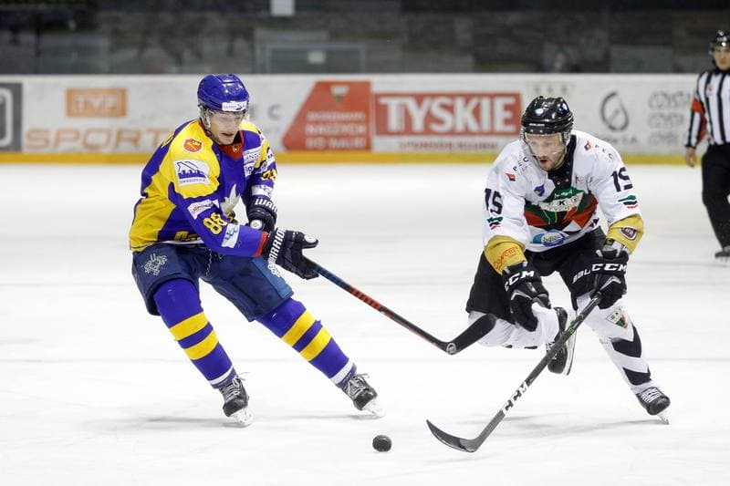 Ice Hockey. Tauron Hokej Liga. GKS Tychy - TatrySki Podhale Nowy Targ. 22.01.2019