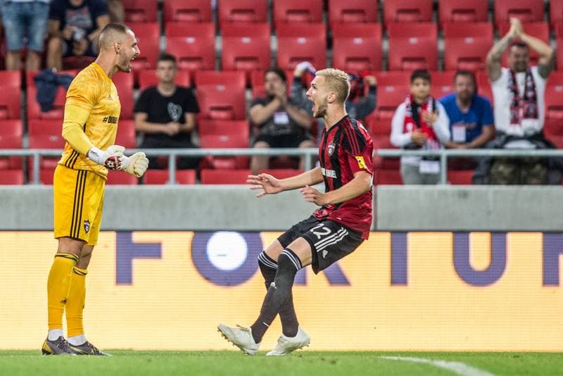 Football. UEFA Europa League. Spartak Trnava - Radnik Bijeljina. 18.07.2019