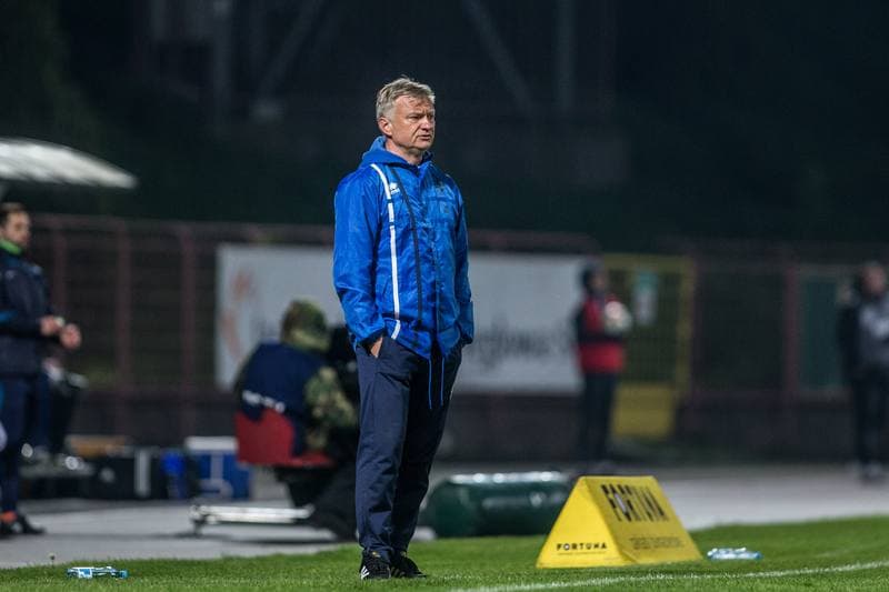 Football. Fortuna I Liga. GKS 1962 Jastrzebie - LKS Lodz. 04.05.2019