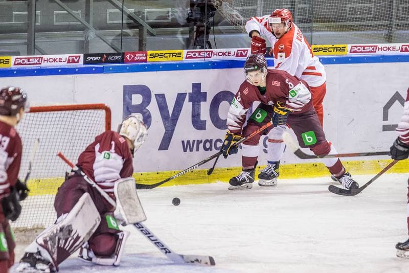 Ice Hockey. Three Seas Tournament. Poland - Latvia. 21.04.2021