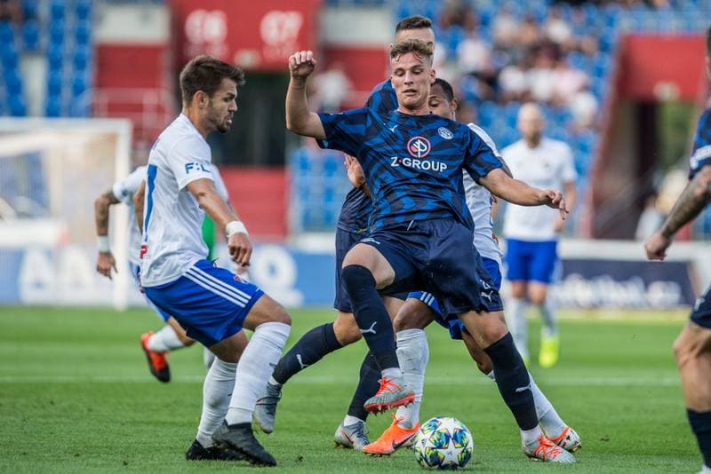 Football. Fortuna:Liga. Banik Ostrava - 1 FC Slovacko. 23.08.2019