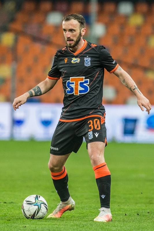 Football. PKO BP Ekstraklasa. Podbeskidzie Bielsko-Biala - Lech Poznan. 23.04.2021