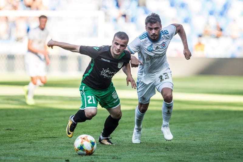 Football. UEFA Europa League. Slovan Bratislava - KF Feronikeli. 24.07.2019