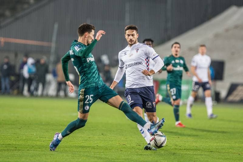 Football. PKO BP Ekstraklasa. Gornik Zabrze - Legia Warsaw. 21.11.2021