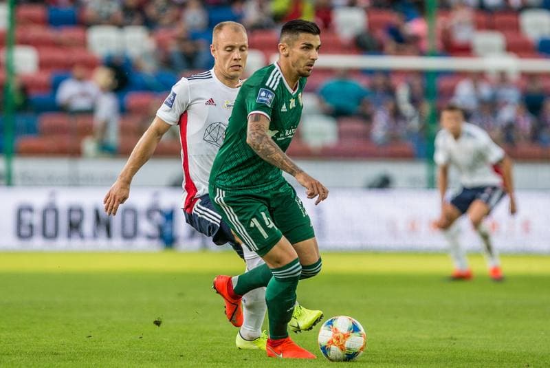Football. PKO BP Ekstraklasa. Gornik Zabrze - Slask Wroclaw. 15.09.2019