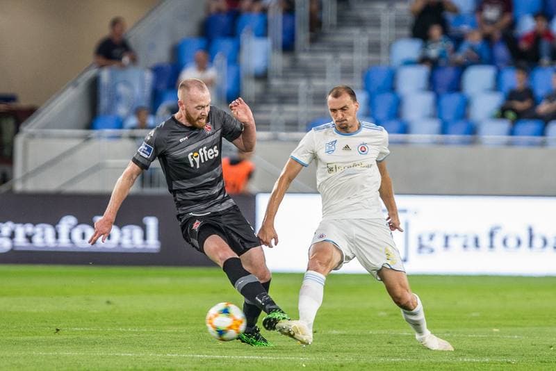 Football. UEFA Europa League. Slovan Bratislava - Dundalk FC. 07.08.2019