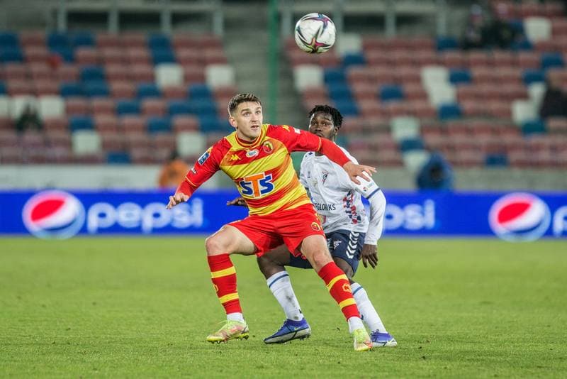 Football. PKO BP Ekstraklasa. Gornik Zabrze - Jagiellonia Bialystok. 14.02.2022