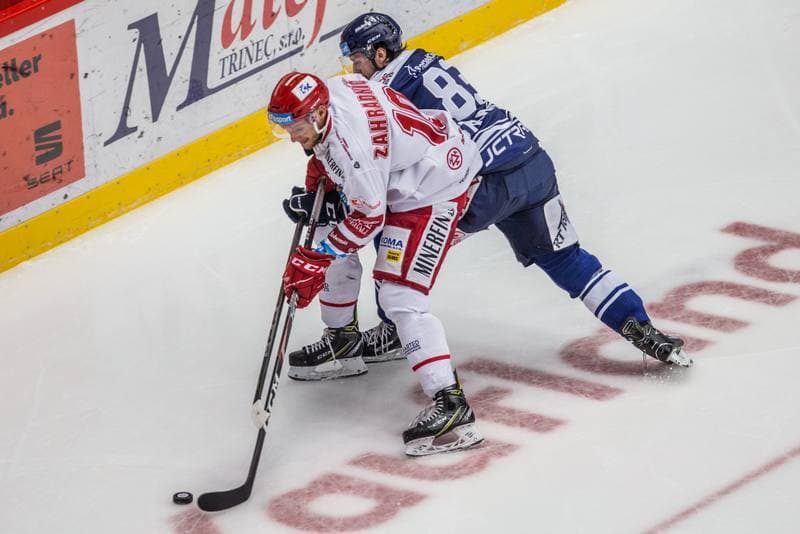 Ice Hockey. Tipsport Extraliga. Ocelari Trinec - Vitkovice Ridera. 21.11.2019