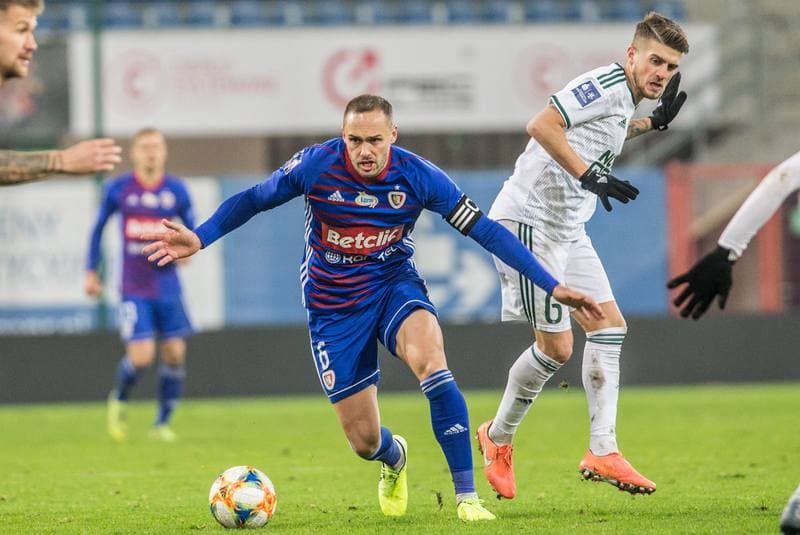 Football. PKO BP Ekstraklasa. Piast Gliwice - Slask Wroclaw. 30.11.2019