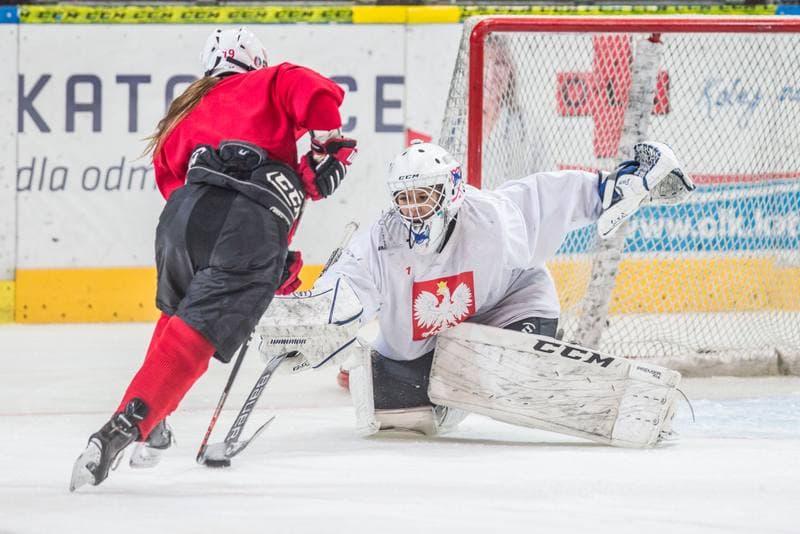 Ice Hockey. Poland national team. Training. 24.09.2019