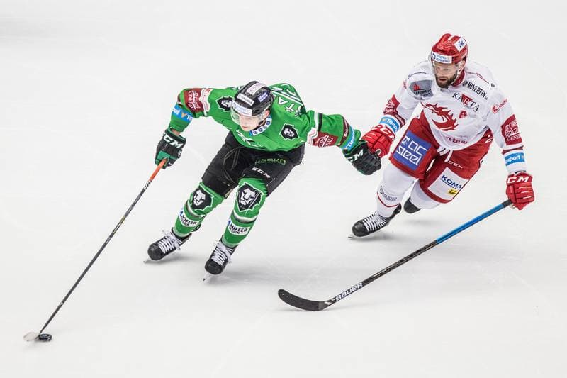 Ice Hockey. Tipsport Extraliga. HC Ocelari Trinec - BK Mlada Boleslav. 12.02.2020