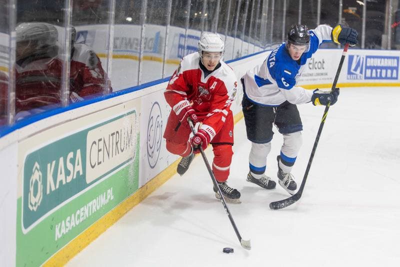 Ice Hockey. U20 World Championship Division 1B. Poland - Estonia. 11.12.2022