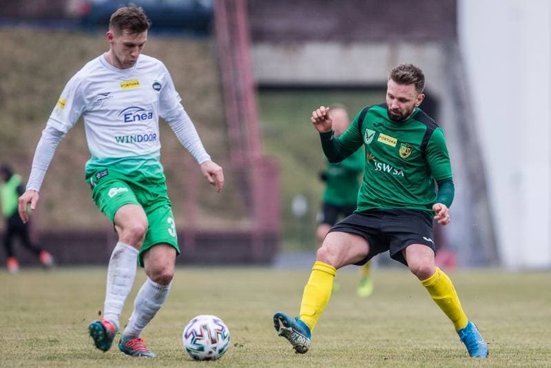 Football. Fortuna I Liga. GKS 1962 Jastrzebie - Radomiak Radom. 07.03.2020