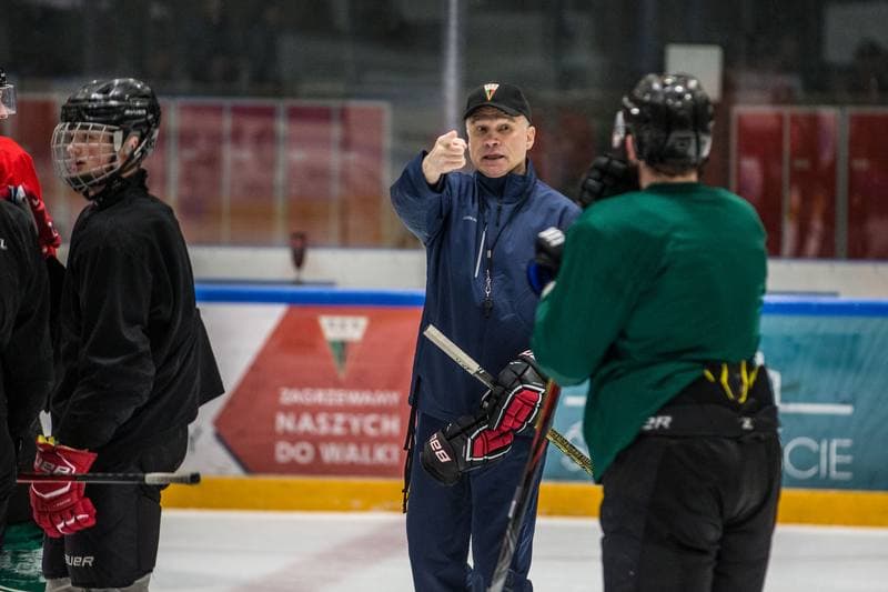 Ice Hockey. GKS Tychy. Training. 05.01.2022