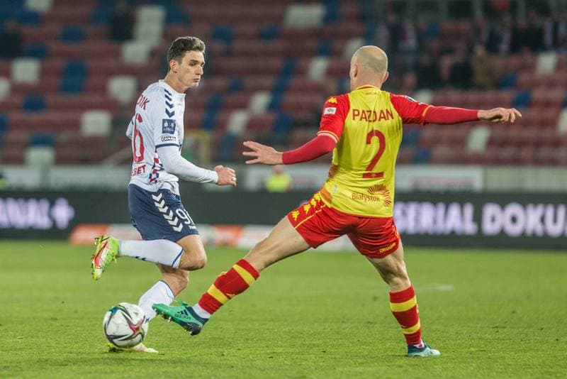 Football. PKO BP Ekstraklasa. Gornik Zabrze - Jagiellonia Bialystok. 14.02.2022