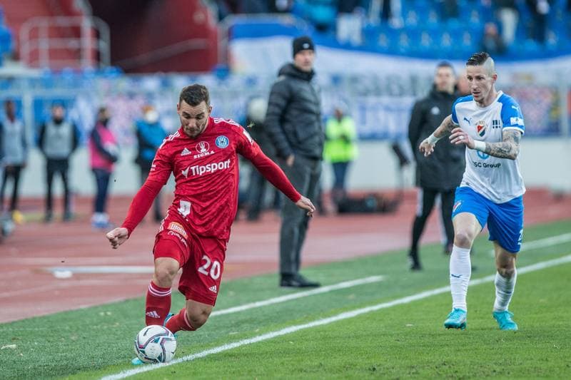 Football. Fortuna:Liga. Banik Ostrava - Sigma Olomouc. 19.02.2022