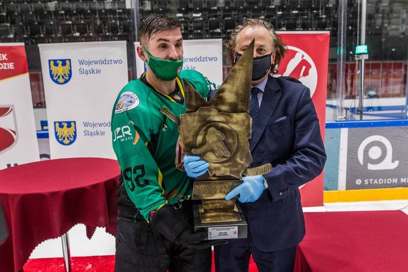 Ice Hockey. Polish Supercup. GKS Tychy - JKH GKS Jastrzebie. 20.10.2020