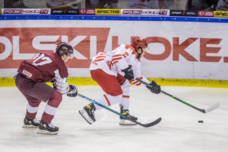Ice Hockey. Three Seas Tournament. Poland - Latvia. 21.04.2021