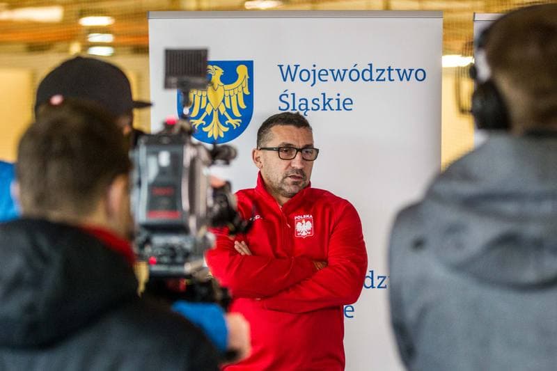Ice Hockey. Poland national team. Press Conference. 15.12.2020
