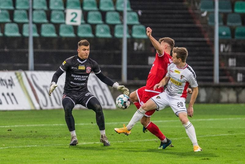 Football. Fortuna I Liga. Zaglebie Sosnowiec - Resovia Rzeszow. 04.11.2020