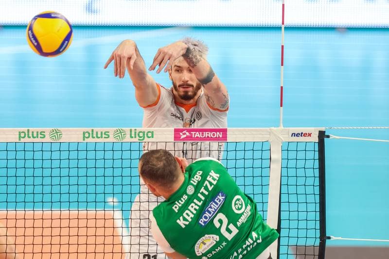 Volleyball. PlusLiga. Jastrzebski Wegiel - Indykpol AZS Olsztyn. 24.10.2023