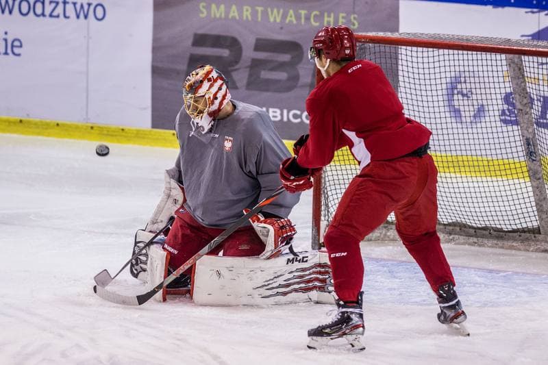 Ice Hockey. Poland national team. Training. 14.12.2020