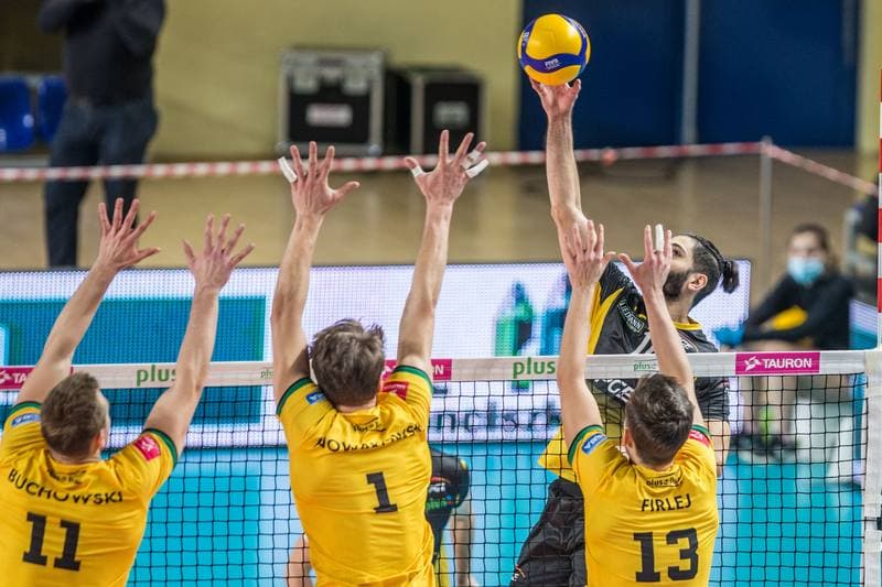 Volleyball. PlusLiga. GKS Katowice - PGE Skra Belchatow. 03.01.2021