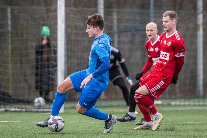 Football. Sparing. Piast Gliwice - LKS Goczalkowice Zdroj. 15.01.2022