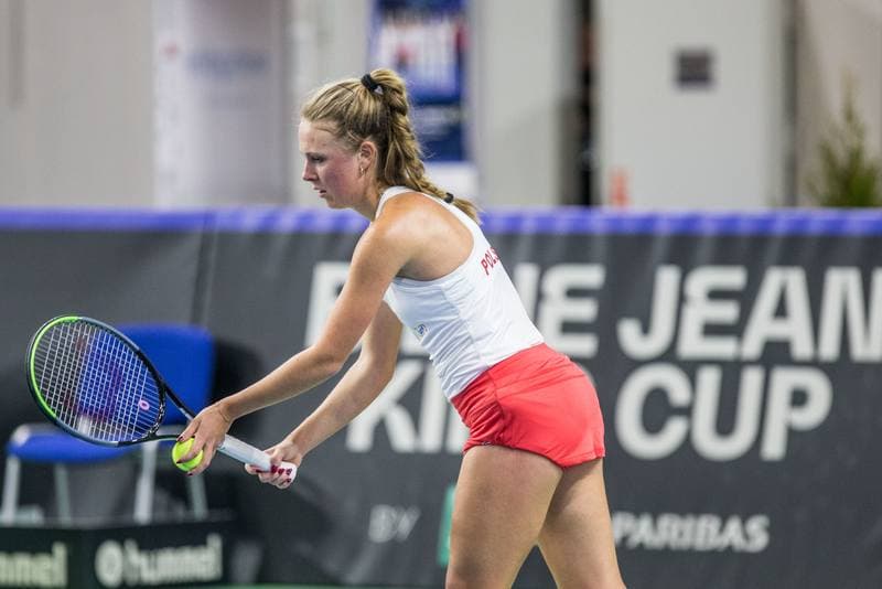 Tennis. Billie Jean King Cup. Poland - Brazil. 16.04.2021