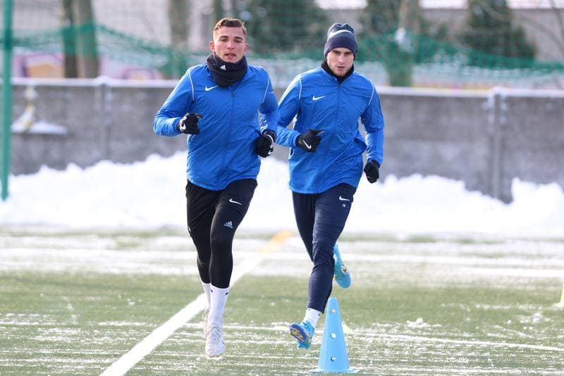 Football. Ruch Chorzow. Training. 08.01.2024