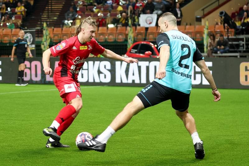 Football. Spodek Super Cup. Gornik Zabrze - Podbeskidzie Bielsko-Biala. 14.01.2024