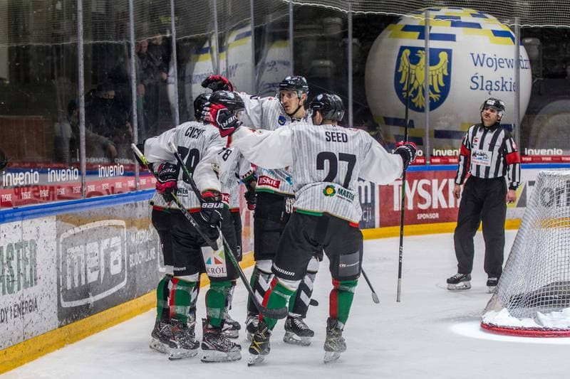 Ice Hockey. Polska Hokej Liga. GKS Tychy - STS Ciarko Sanok. 23.02.2021