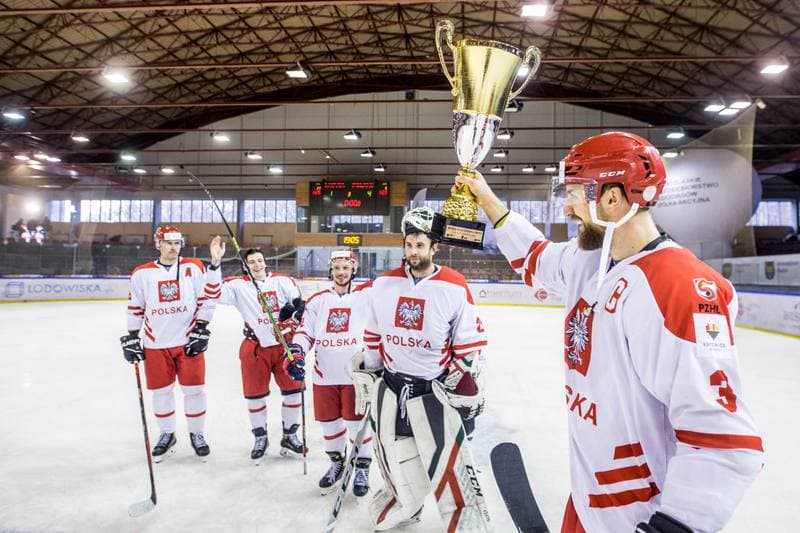 Ice Hockey. Three Seas Tournament. Poland - Latvia. 21.04.2021