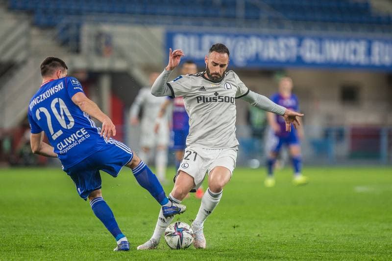 Football. PKO BP Ekstraklasa. Piast Gliwice - Legia Warsaw. 21.04.2021