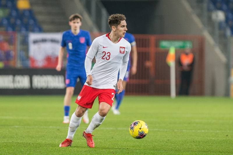 Football. UEFA Elite League. Poland - England. 25.03.2022