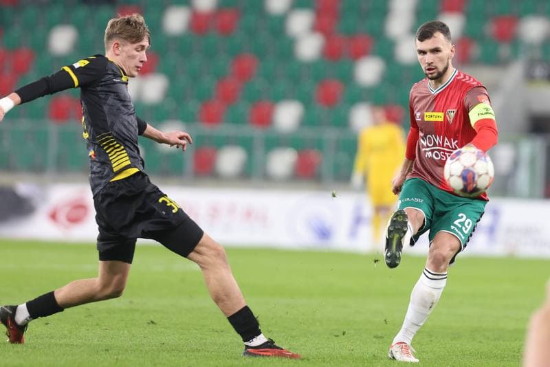 Football. Fortuna I Liga. Zaglebie Sosnowiec - Znicz Pruszkow. 18.02.2024