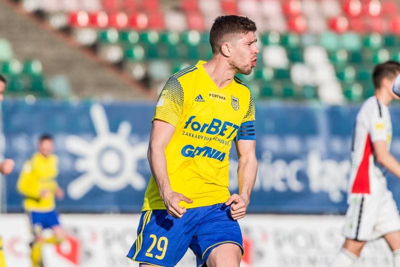 Football. Fortuna I Liga. Zaglebie Sosnowiec - Arka Gdynia. 28.04.2021