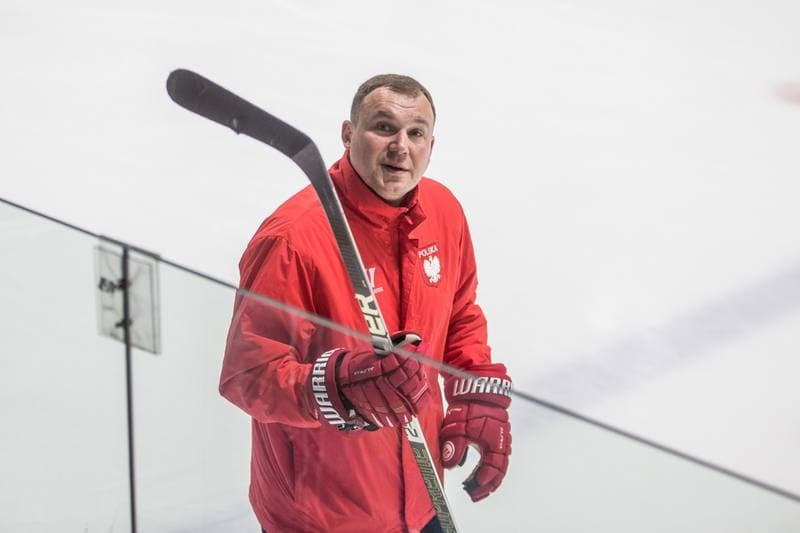 Ice Hockey. Poland national team. Training. 02.05.2021