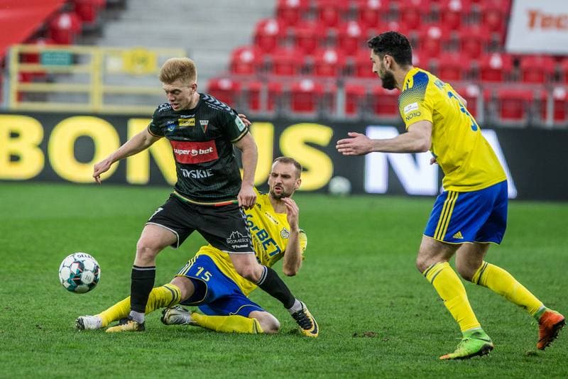 Football. Fortuna I Liga. GKS Tychy - Arka Gdynia. 01.04.2021