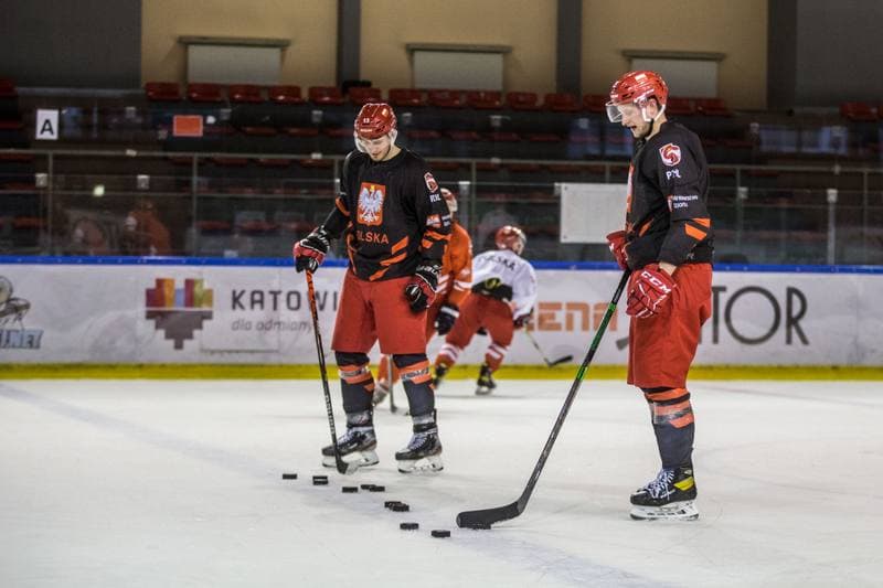 Ice Hockey. Poland national team. Training. 13.04.2021