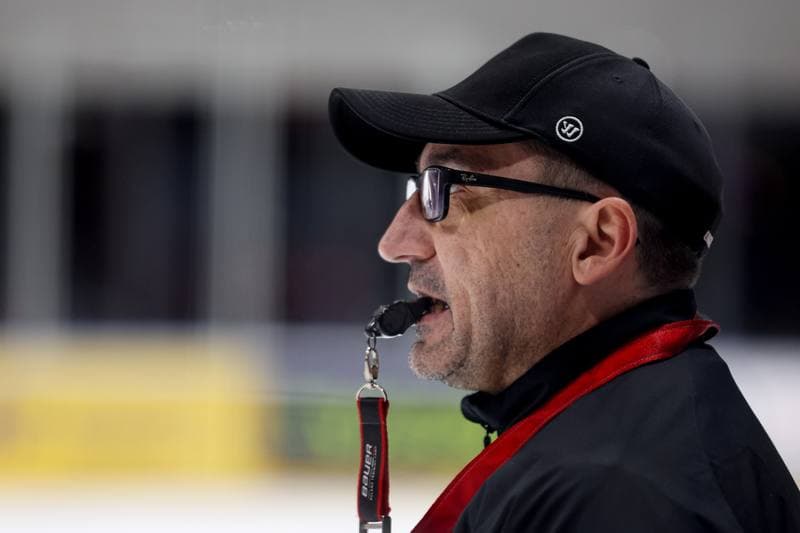 Ice Hockey. Poland national team. Training. 16.04.2024