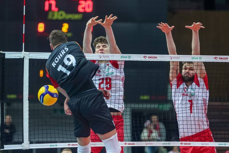 Volleyball. Friendly Match. Poland - Germany. 25.05.2023