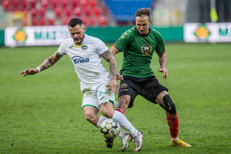Football. Fortuna I Liga. GKS Tychy - Radomiak Radom. 20.04.2021