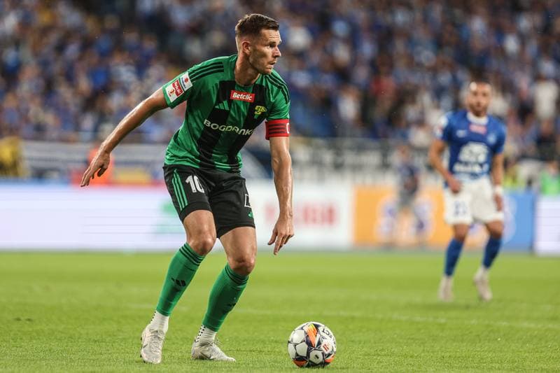 Football. Betclic I Liga. Ruch Chorzow - Gornik Leczna. 31.08.2024