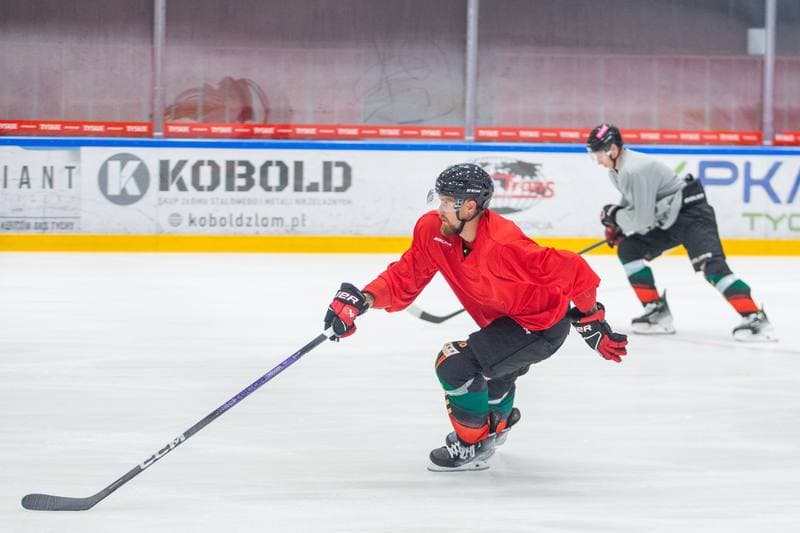 Ice Hockey. GKS Tychy. Training. 24.07.2023