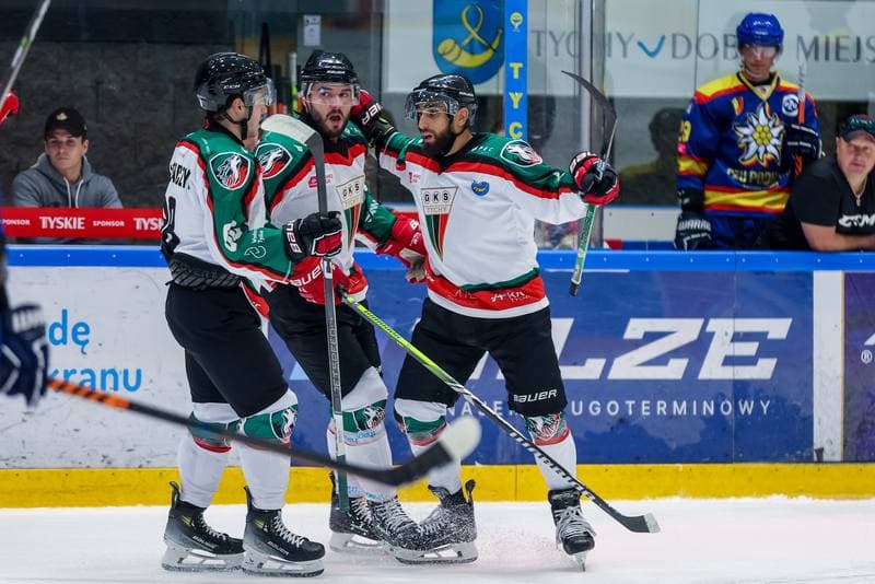 Ice Hockey. Tauron Hokej Liga. GKS Tychy - PZU Podhale Nowy Targ. 08.09.2023