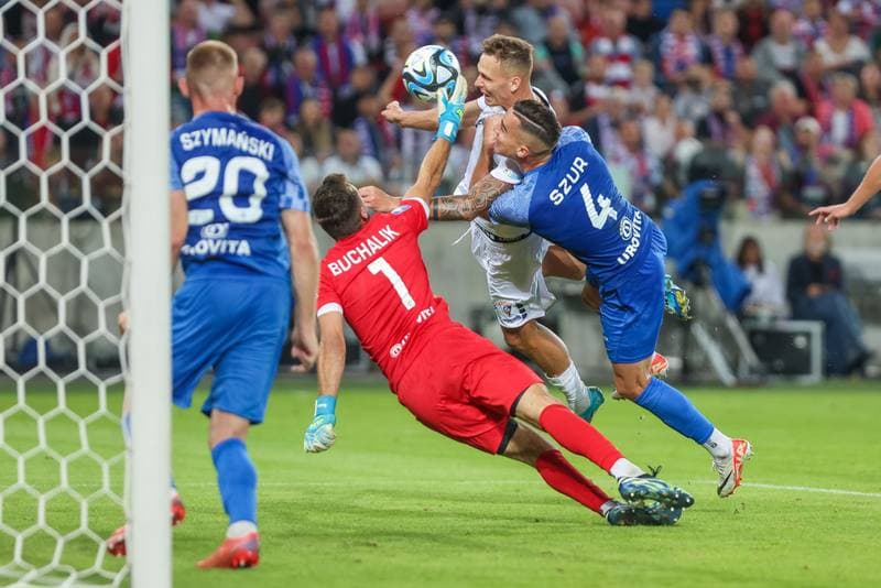 Football. PKO BP Ekstraklasa. Gornik Zabrze - Ruch Chorzow. 15.09.2023