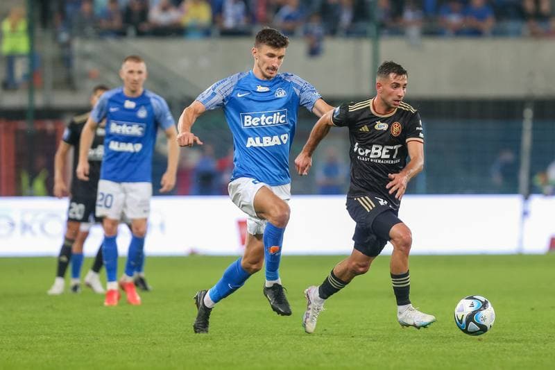 Football. PKO BP Ekstraklasa. Ruch Chorzow - LKS Lodz. 28.07.2023