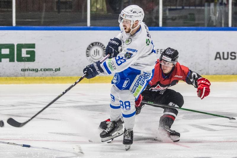 Ice Hockey. PHL. Re-Plast Unia Oswiecim - Ciarko STS Sanok. 20.12.2021