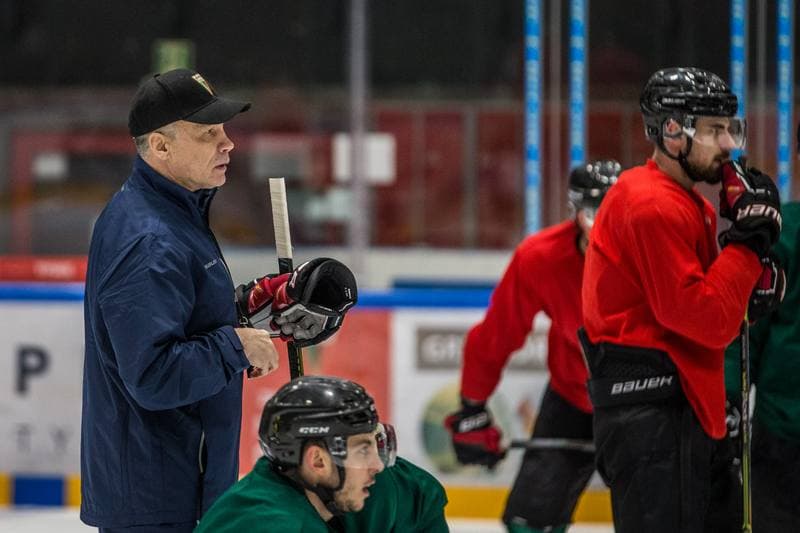 Ice Hockey. GKS Tychy. Training. 05.01.2022